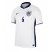 Camiseta Inglaterra Marc Guehi #6 Primera Equipación Replica Eurocopa 2024 mangas cortas